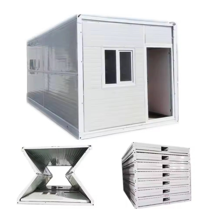 Folding container mobile homes
