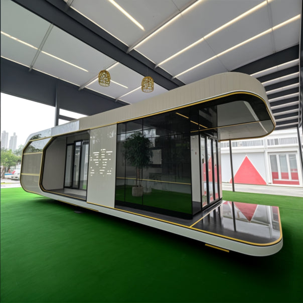 Prefabricated space capsule house luxury bedroom mobile house with good price