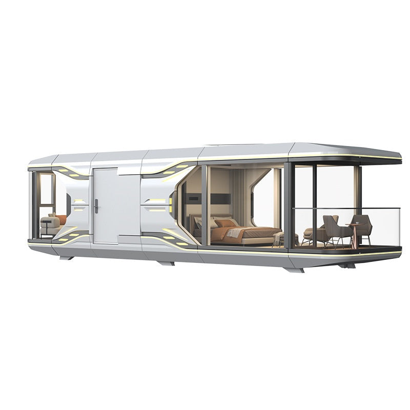 Space Capsule Homestay Mobile House Luxury Modern Prefab Homes Camp House with safe delivery