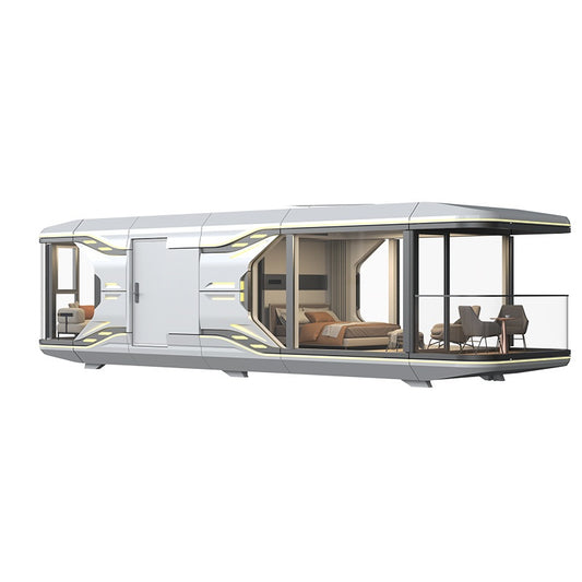 Space Capsule Homestay Mobile House Luxury Modern Prefab Homes Camp House with safe delivery