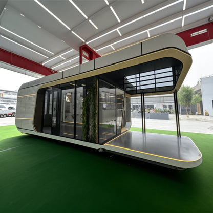 New aluminum capsule home/hotel/house capsule mobile integrated house outdoor