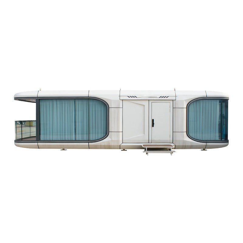 Space Capsule House Luxury Hotel Container House With Shower Room Capsule House