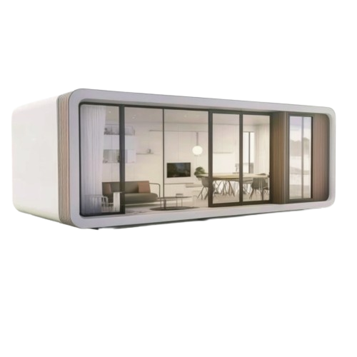 Apple cabins for specialty hotels Modular prefabricated beach house container office mobile apartment