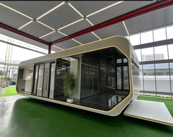 Container House Space Capsule House Luxury Eco Prefab Outdoor Space Capsule Home with Modern Design