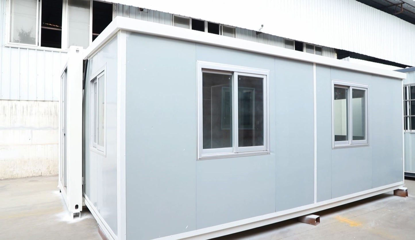 Collapsible Single Room Luxury Hotel Container House Expandable container house Winter Use Room with Kitchen