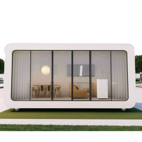 Apple Cabin Outdoor Modern Popular Prefab House Tiny House Mobile Working House