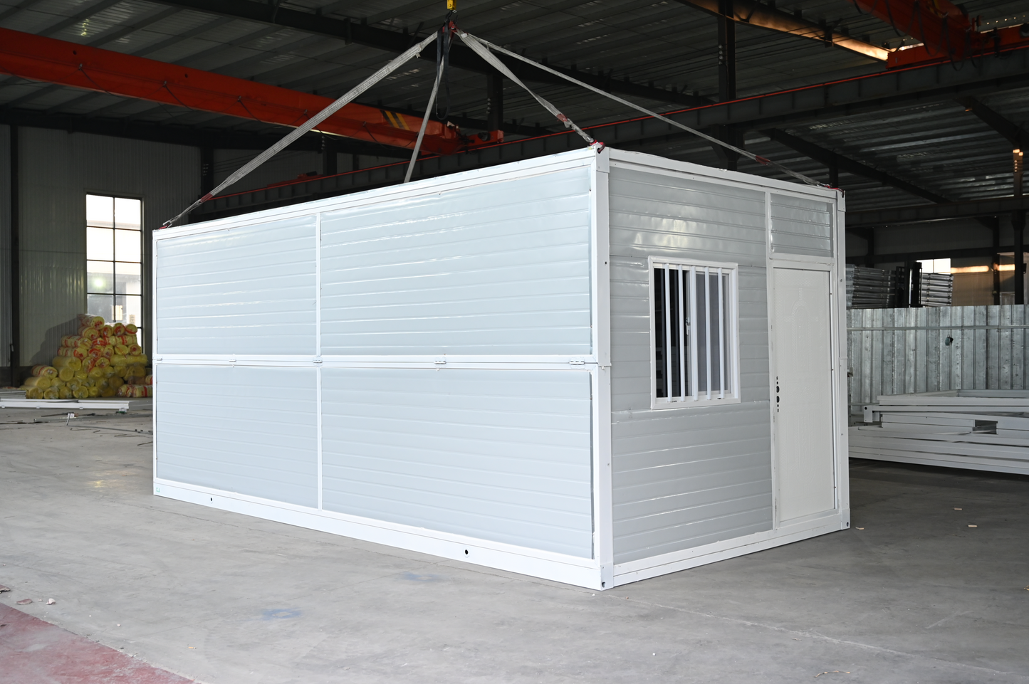 Modular Folding Container House Movable Fast Build Prefab Home Small Tiny Camping Foldable Thickened Container Room