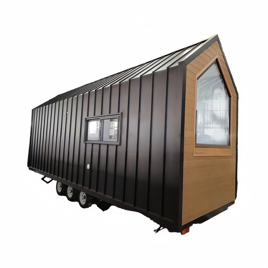 Gaiasmile Prefab Modules on Wheels Mobile Log Cabins Redefine Sustainable Transportable Container Houses Trailer House