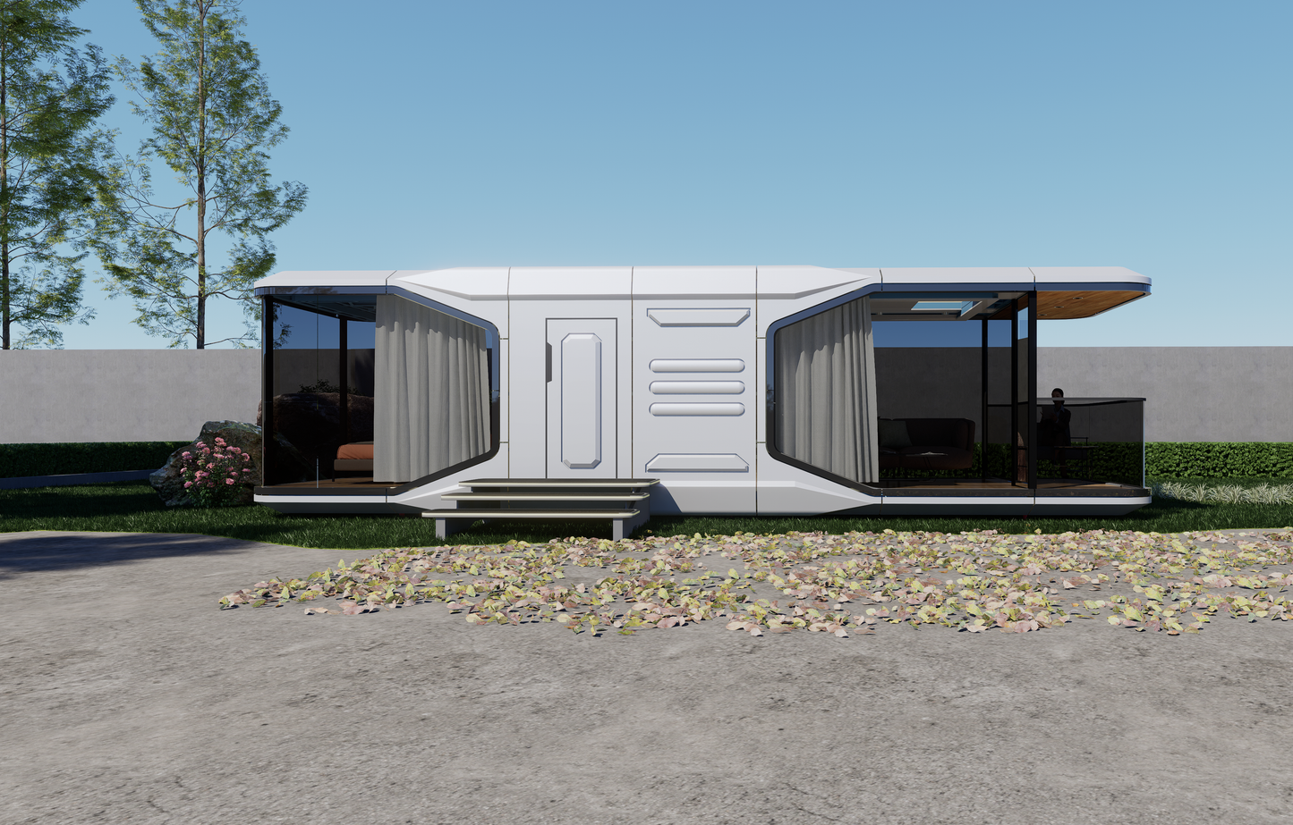 CustomizedSpace capsule mobile home Expandable Homes with safe delivery