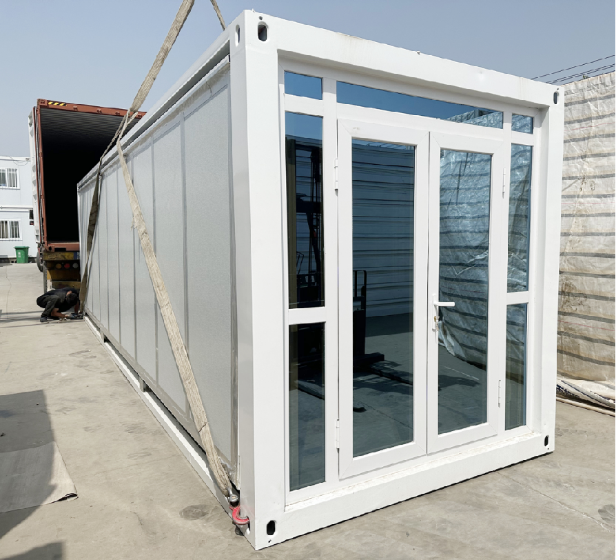 Detachable container house Steel Box Wall Window House Mobile Customized